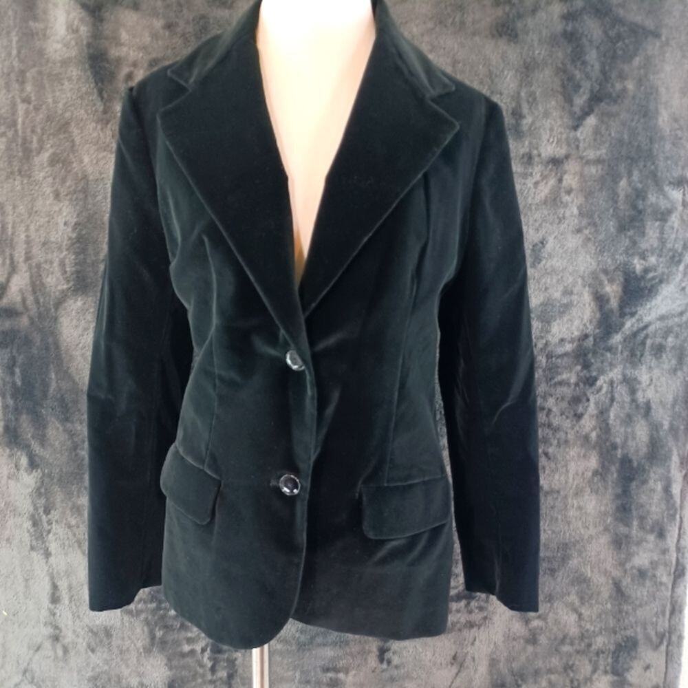 F.A.CHATTA Crushed Velevt Blazer Union Made